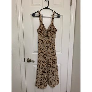 FOREVER 21 Cheetah Midi Dress